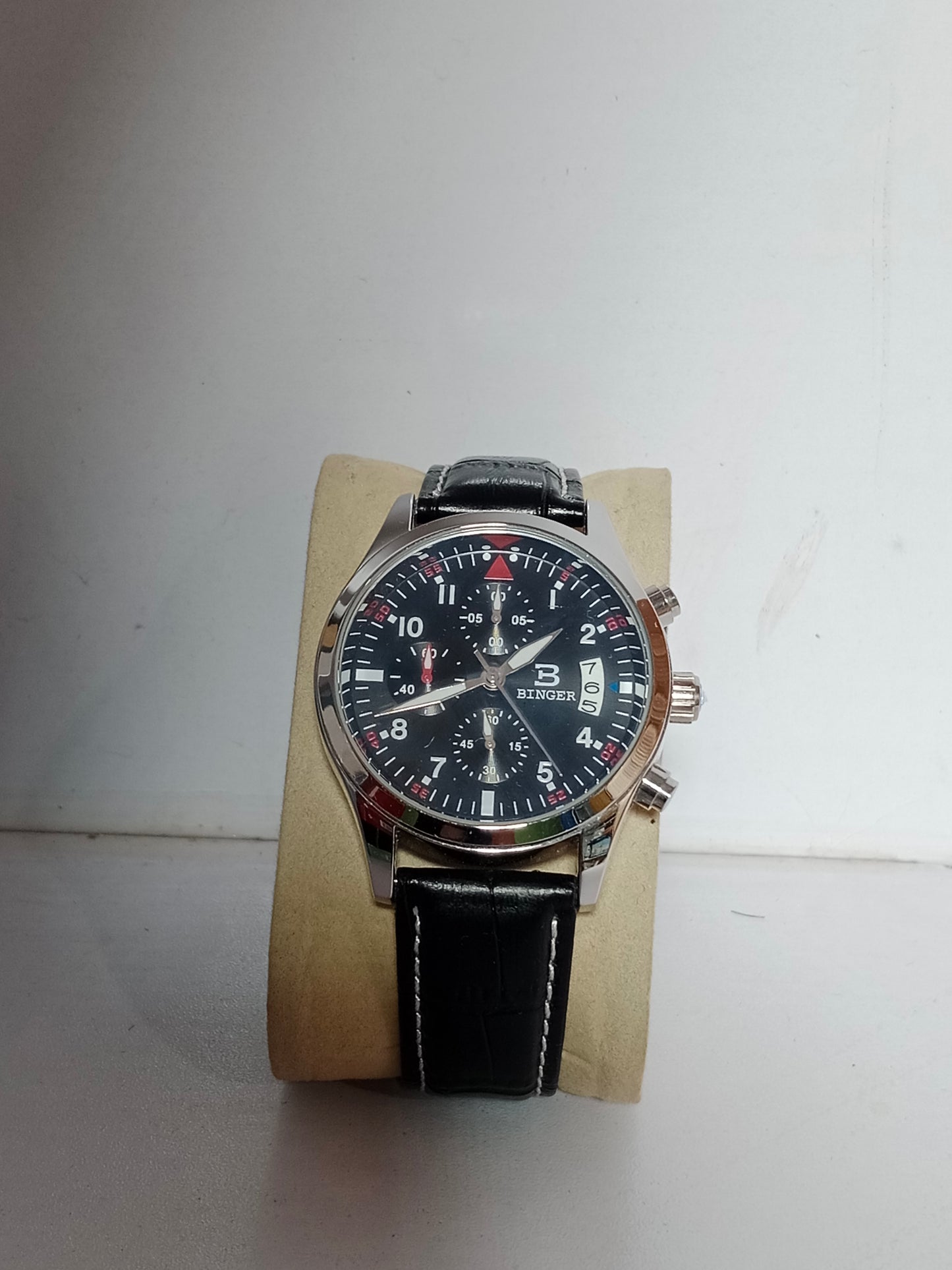 Binger Classic Chronograph Wristwatch