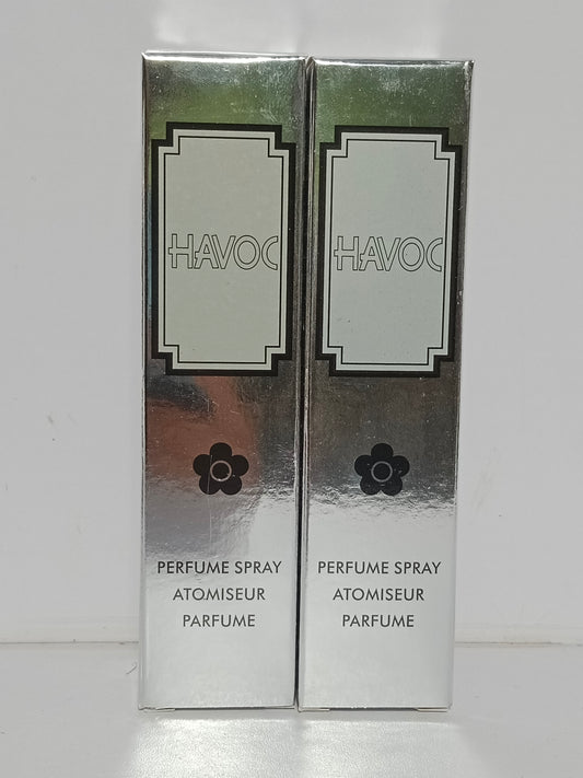 Havoc Perfume Spray Atomiseur – Twin Pack