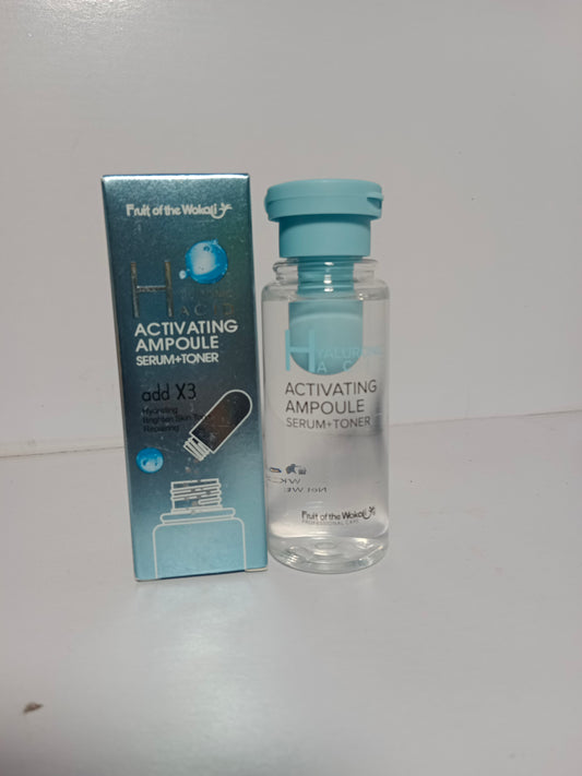 Fruit of the Wokali Hyaluronic Acid Activating Ampoule Serum + Toner