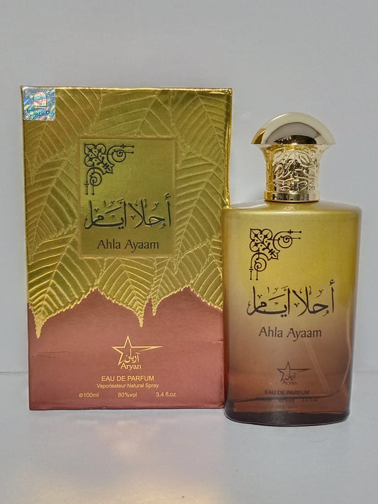 Ahla Ayaam Eau de Parfum 100ml by Aryan