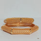 Elegant Gold-polish Bangles – Pair size 2.8