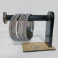 Black-multi stone Bangles