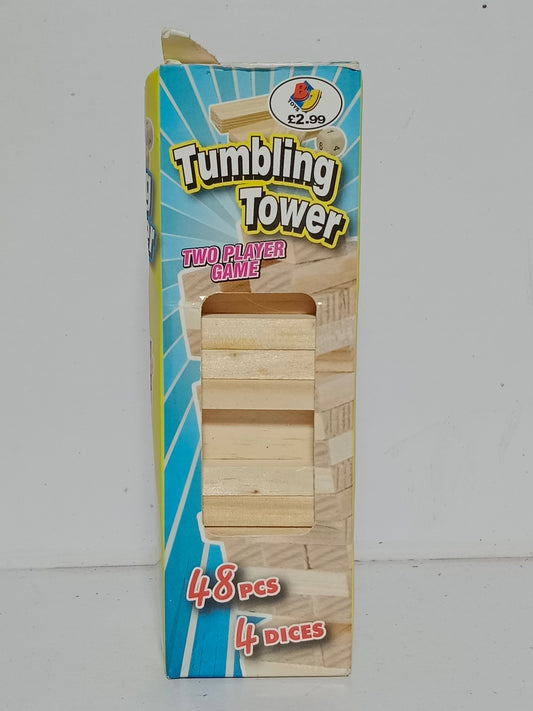 Tumbling Tower Wooden Block Game