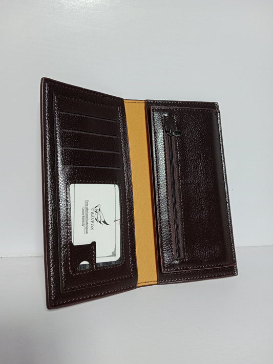 Brown-leather wallet