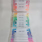 Twin-tip chisel&fine tip pens 36 vivid colors