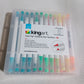 Twin-tip chisel&fine tip pens 36 vivid colors